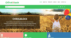 Desktop Screenshot of chiralblock.com